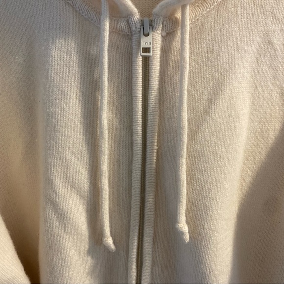 TNA Wool&Cashmere Zip Up Sweater - Picture 3 of 7